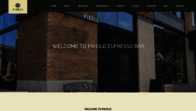 What Pikoloespresso.com website looked like in 2023 (1 year ago)