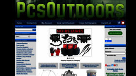 What Pcsoutdoors.com website looked like in 2023 (1 year ago)