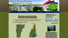 What Picketfencepreview.com website looked like in 2023 (1 year ago)