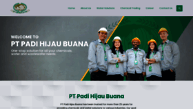 What Phb.co.id website looked like in 2023 (1 year ago)