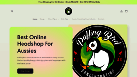 What Puffingbird.com.au website looked like in 2023 (1 year ago)