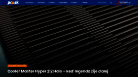 What Pc.sk website looked like in 2023 (1 year ago)