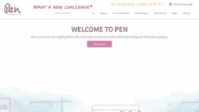 What Penunderwriting.co.uk website looked like in 2023 (1 year ago)