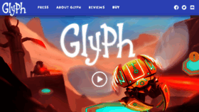What Playglyph.com website looked like in 2023 (1 year ago)