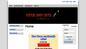 What Piperimports.com.au website looked like in 2023 (1 year ago)