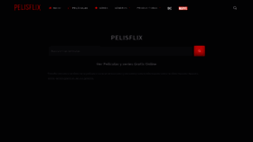 What Pelisflix.fans website looked like in 2023 (This year)