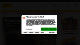 What Plus.de website looked like in 2023 (2 years ago)