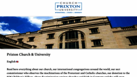 What Prixton.org website looked like in 2023 (1 year ago)