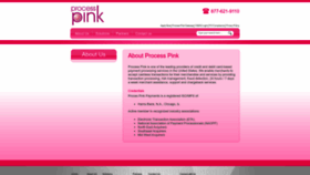 What Processpink.com website looked like in 2023 (This year)