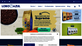 What Piensosloboazul.com website looked like in 2023 (This year)