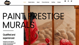 What Paintprestigemurals.co.uk website looked like in 2023 (2 years ago)