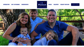 What Parkerforeurekaunionschools.com website looked like in 2023 (This year)