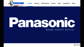 What Panosam.com website looked like in 2023 (This year)
