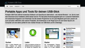 What Portable-tools.de website looked like in 2023 (This year)