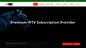 What Preiptv.com website looked like in 2023 (This year)