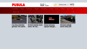 What Pusulagazetesi.com.tr website looked like in 2023 (This year)