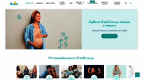 What Pamperslatam.com website looked like in 2023 (This year)