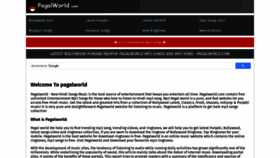 What Pagalworld.com website looked like in 2023 (This year)