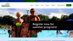 What Prparks.org website looked like in 2023 (This year)