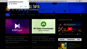 What Programasfulltaf16.com website looked like in 2023 (This year)