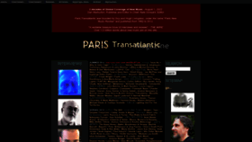 What Paristransatlantic.com website looked like in 2023 (This year)