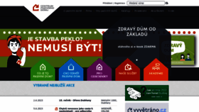 What Pasivnidomy.cz website looked like in 2023 (This year)