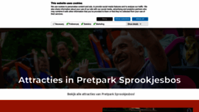 What Pretpark-de-valkenier.nl website looked like in 2023 (This year)