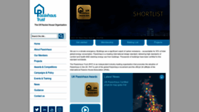 What Passivhaustrust.org.uk website looked like in 2023 (2 years ago)