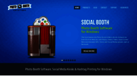 What Photoboothsolutions.com website looked like in 2023 (This year)