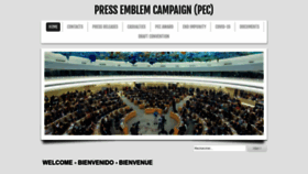 What Pressemblem.ch website looked like in 2023 (This year)