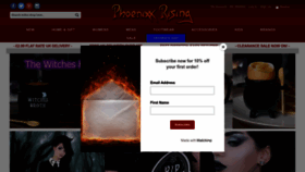 What Phoenixxrising.com website looked like in 2023 (This year)