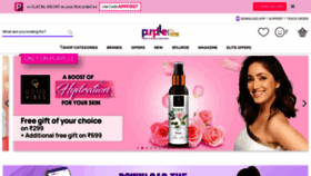 What Purplle.com website looked like in 2023 (This year)