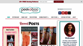 What Peekaboopages.com website looked like in 2023 (1 year ago)