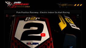 What Polepositionraceway.com website looked like in 2023 (This year)