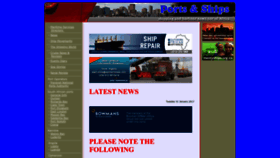 What Ports.co.za website looked like in 2023 (This year)