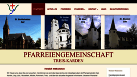 What Pg-treis-karden.de website looked like in 2023 (This year)