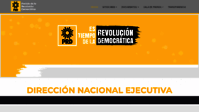 What Prd.org.mx website looked like in 2023 (This year)