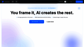 What Plask.ai website looked like in 2023 (This year)