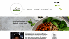 What Purelyplanted.com website looked like in 2023 (This year)