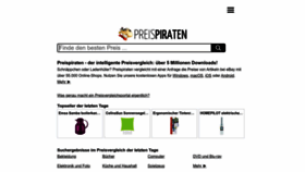 What Preispiraten.de website looked like in 2023 (This year)