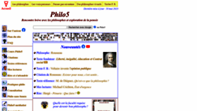 What Philo5.com website looked like in 2023 (This year)