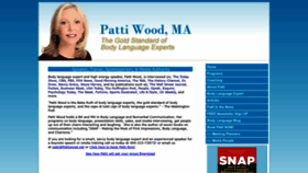 What Pattiwood.net website looked like in 2023 (This year)