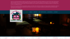 What Pinkcottagespa.com website looked like in 2023 (This year)