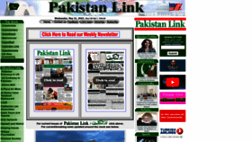 What Pakistanlink.org website looked like in 2023 (This year)