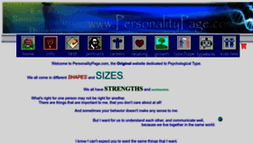 What Personalitypage.com website looked like in 2023 (This year)