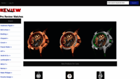 What Proreviewwatch.co website looked like in 2023 (2 years ago)