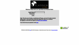What Platinumglobal.pnpscada.com website looked like in 2023 (This year)