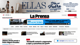 What Prensa.com website looked like in 2023 (This year)