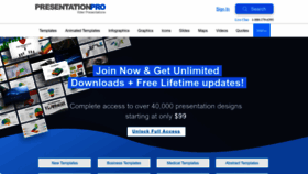 What Presentationpro.com website looked like in 2023 (This year)