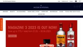 What Pj.dk website looked like in 2023 (This year)